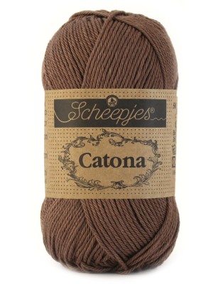 Scheepjes Catona - 507 Chocolate